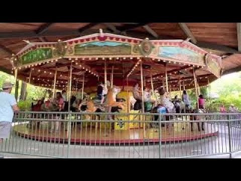 Riverbanks Zoo And Garden Carousel Ride - Endangered Species Carousel Ride - Columbia, SC