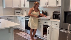 Expandable Pull-Out Cabinet Organizer - White, 16.54" D x Adjustable Width 12.6-20.47", No Drill Adhesive Installation with 3-Slide Rails for Kitchen Storage (2 Pack)