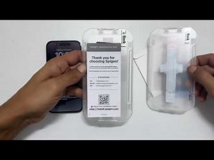 iPhone 14 Pro: How to apply screen protector - Spigen EZ Fit Tempered Glass