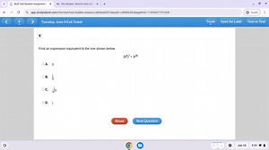 Find an expression equivalent to the following:\frac{(9^4)^7... | Filo