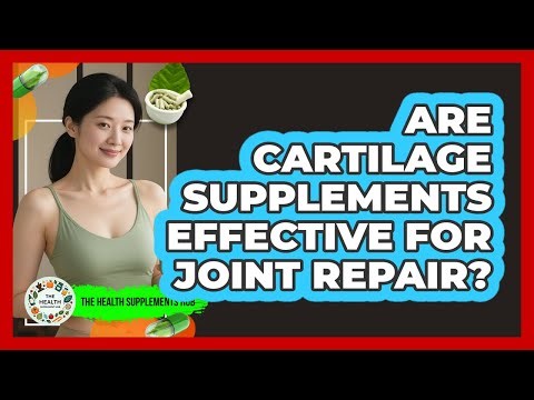 Are Cartilage Supplements Effective For Joint Repair? - The Health Supplement Hub
