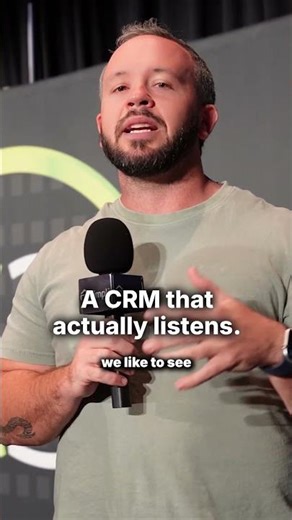 The CRM That Actually Listens 💼⚙️ #shorts