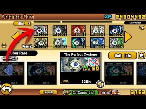 The Battle Cats - Enter Team CYCLONE! (Units)