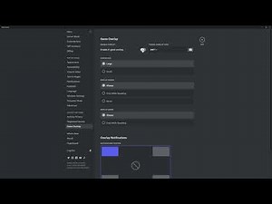 How to Enable DISCORD OVERLAY - Game Overlay #discord