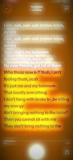 TWINNEM | Coi Leray | TAGS - #lyrics #gobestfriend #lyricvideo #spotify
