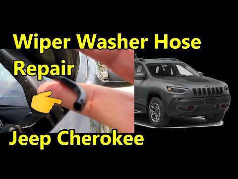 Windshield Washer Hose Repair 2017 Jeep Cherokee