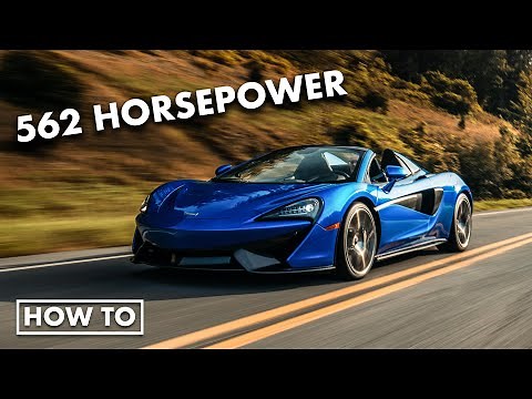 How to drive a McLaren 570S