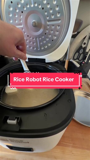 Replying to @roniow I didn’t know I needed a rice cooker in my life until now, but wow—game changer. 🍚✨ I’ve been using the Rice Robot Rice Cooker for everything lately—perfectly cooked rice (duh), but also quinoa, oatmeal, and even soups. It’s like my new secret weapon for meal prep and dinner ideas. Plus, the steamer tray is a total bonus for veggies and proteins. The best part? It’s so easy to use. One button, and it’s done. And cleanup? Dishwasher safe. 🙌 Honestly, this little kitchen gadg