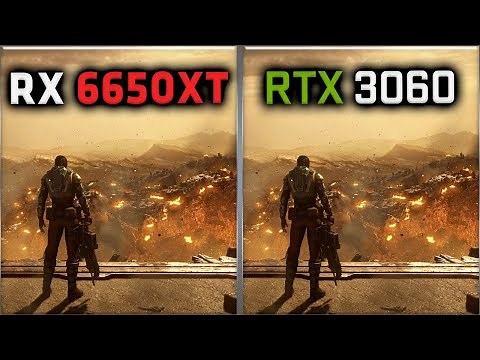 6650 XT vs 3060 Benchmark – 59 Tests
