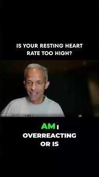 Is your resting heart rate too high? You’re not overreacting.