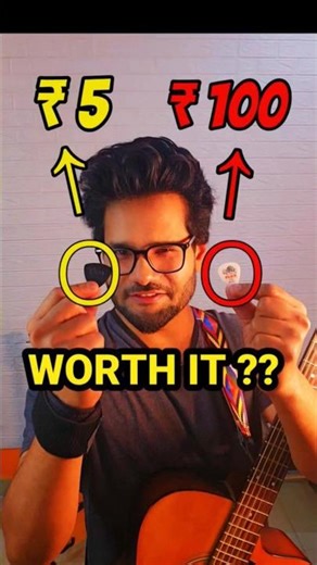 ₹5 vs ₹100 😱 YOU Decide 🎧
