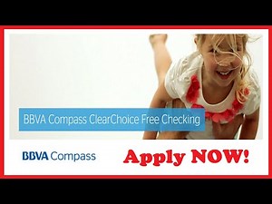 BBVA Compass ClearChoice FREE Checking Account - Apply NOW!