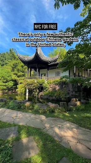 Rebeka @ NYC for FREE | There’s only a few authentic classical outdoor Chinese gardens built in the United States, and one of them is in Staten Island! 🍃 The... | Instagram