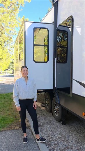 Kestra & James | DIY RV Tips & Upgrades| Travel Family | on Instagram: "RV Entry Upgrades we LOVE! We've now upgraded two RVs with the @morryde strut assist steps and Safe T rail. [@morryde partner] If you’ve ever wrestled with heavy steps or worried about wobbly entries, this combo is a total confidence booster. Here’s why: 🛠️ Strut Assist Steps ✅️ Effortless lift and lower—no worry about them slamming down ✅️ Supports up to 500 lbs ✅️ Adjustable legs with feet that actually touch the ground f