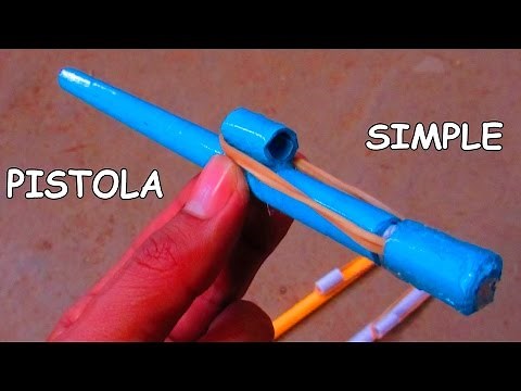 How To Make A Paper Gun Simple and easy and Firing