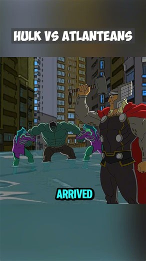 Hulk VS Atlanteans
