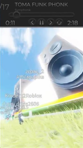 The loudest game on Roblox