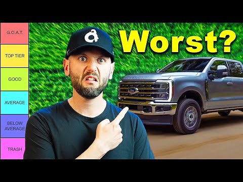 What Are The BEST & WORST Work Trucks?