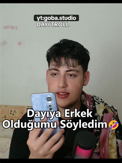 Dayıya Erkek Oludğumu Söyledim #komi̇kvi̇dolar #kesfet #troll #fyp #KOMİK