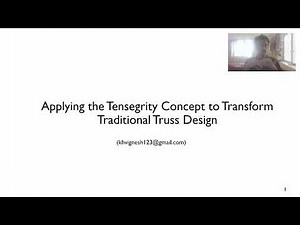 "Tensegrity + Truss? Revolutionary Hybrid Structural Concept Explained!"