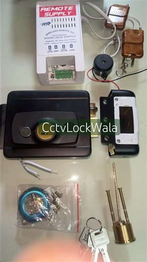 Yale Electronic Door Lock with Remote System, How to install Yale door lock with welding