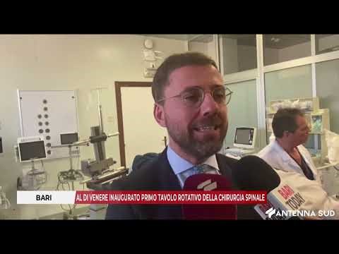 December 9, 2025 - Bari: First Spinal Surgery Rotating Table Opened at the Di Venere Hospital