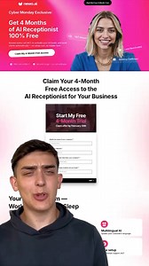 🔥 Get 4 months of Newo’s AI Receptionist — FREE No setup fee. No usage fee. No friction. This isn’t something we’re advertising loudly. Because most businesses don’t have a marketing problem. They have a follow-up problem. Customers call. No one answers. They message. No reply. They want to book. No follow-up. And every time that happens? 💸 A sale disappears 💸 A booking vanishes 💸 A customer goes elsewhere Then Newo quietly steps in 🥷 24/7. No excuses. No breaks. ✅ Answers every call & mess