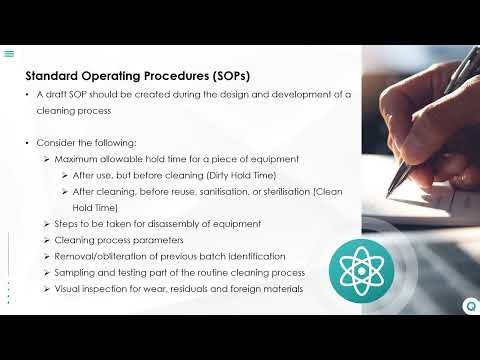 Pharmaceutical Cleaning Validation: Agent Selection & Sampling Explained