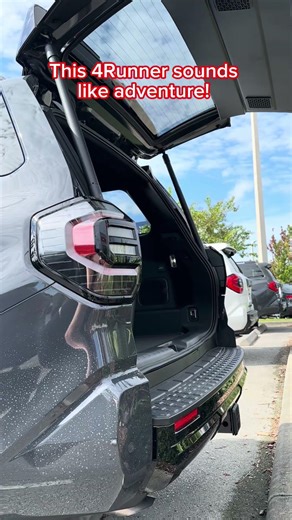 THIS is what it sounds like behind the wheel of the Toyota 4Runner 🔊 #shorts