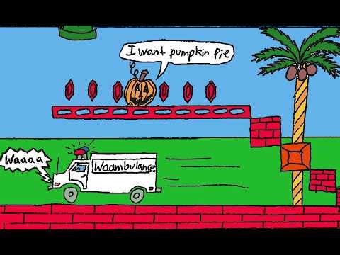 Weird Mario Brothers + SpongeBob + The Simpsons + Halloween Level #1 Comic