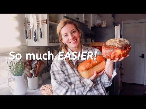 Stop long fermenting sourdough! SOURDOUGH BREAD IN ONE DAY | EASY BREAD RECIPE