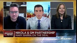 Nikola chairman, GM CEO on partnership to build Nikola's electric pickup truck