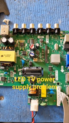 LED TV power supply problem