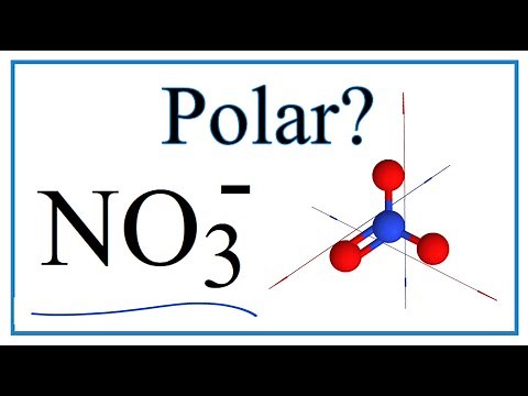 Is NO3- Polar or Nonpolar? (Nitrate ion)