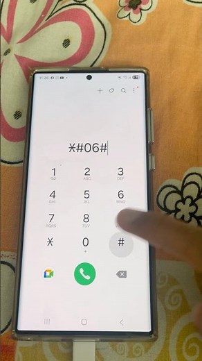 How to check IMEI Number in Samsung Android Phones? #checkimei #howto #shorts #viral #trending