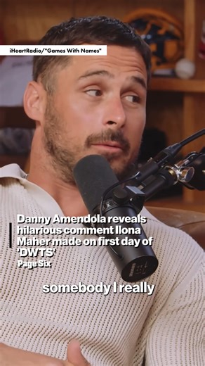 Page Six on Instagram: "Danny Amendola reminisced on his first day of "DWTS" when he met Ilona Maher. 🪩 🎥: Games With Names"