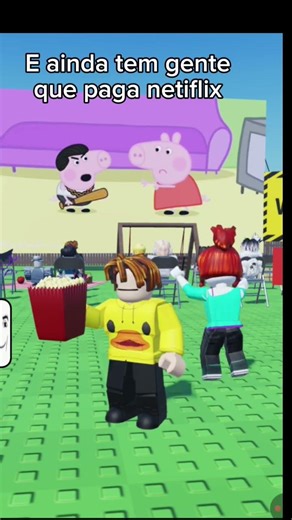 E ainda tem gente que paga netiflix😂 #roblox #memes #robloxshorts
