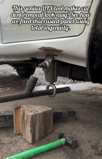 Genius DIY Car Dent Removal Tool You Need