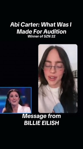 Abi Carter: What Was I Made For Audition - American Idol Season 22