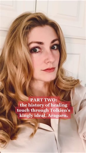 Pt. 2 of analyzing Tolkien’s use of healing touch in his formulation of Aragorn as a kingly ideal. plz like this nerdy ass video #tolkientok #lotr