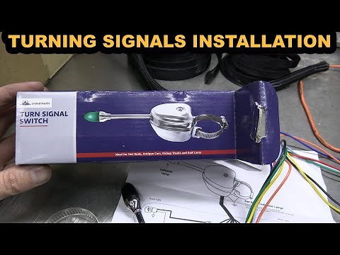 How To Install and Wire A Universal Turning Signal Switch On A Car