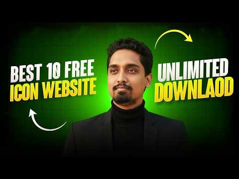 Top 10 Best Free Icon Download Websites for Designers | SVG, PNG Icons Free (2026)