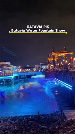 Batavia Water Fountain show Tag temen kamu yg belum pernah kesini guys 😀 #batavia #bataviapik2 #spotjakarta #placetogo #waterfountain