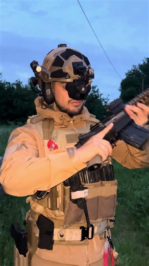 NVG TACTICAL LOADOUT #shorts #airsoft #nightvision