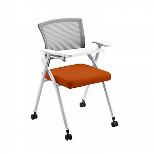 [Hot Item] Stackable Conference Training Room Chairs with Wheels and Paddle