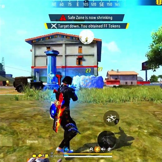 Girl try to kill me #freefire #tondegamer #gyangaming #primusaditya