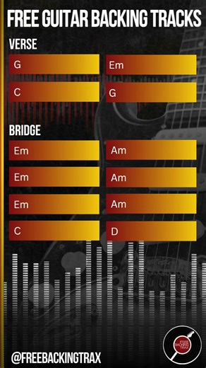 Free Guitar Backing Track | Ballad in G | Practice & Jam