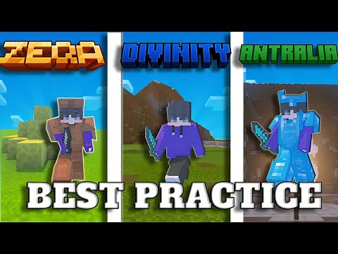 The BEST Minecraft Bedrock PvP Practice Servers