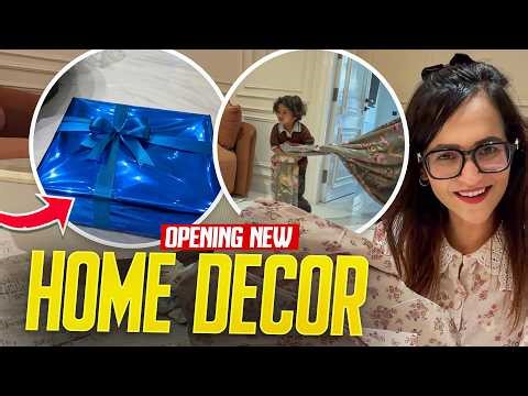 Opening New Bedsheets and Gifts for NEW HOME😍