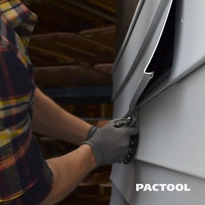 1.7K views | Our Siding Removal Tool helps you remove vinyl siding with less time and effort. The offset blade protects your hands and knuckles from the siding surface, while the comfort grip provides a non-slip grip. Grab yours today: https://amzn.to/3SdU9If #SidingRemovalTool #VinylSiding #HomeRenovation #SidingTool | PacTool International | Facebook